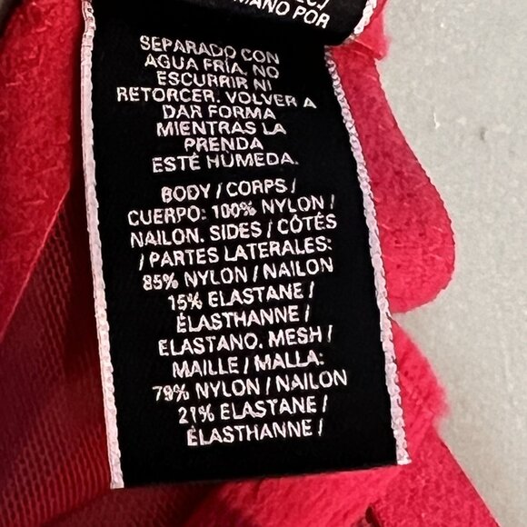 Victoria's Secret Red Lace Garter Belt with Zipper Size XS/S - Picture 14 of 16